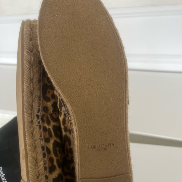 Saint Laurent Leopard print espadrilles size 38 - Picture 6 of 16